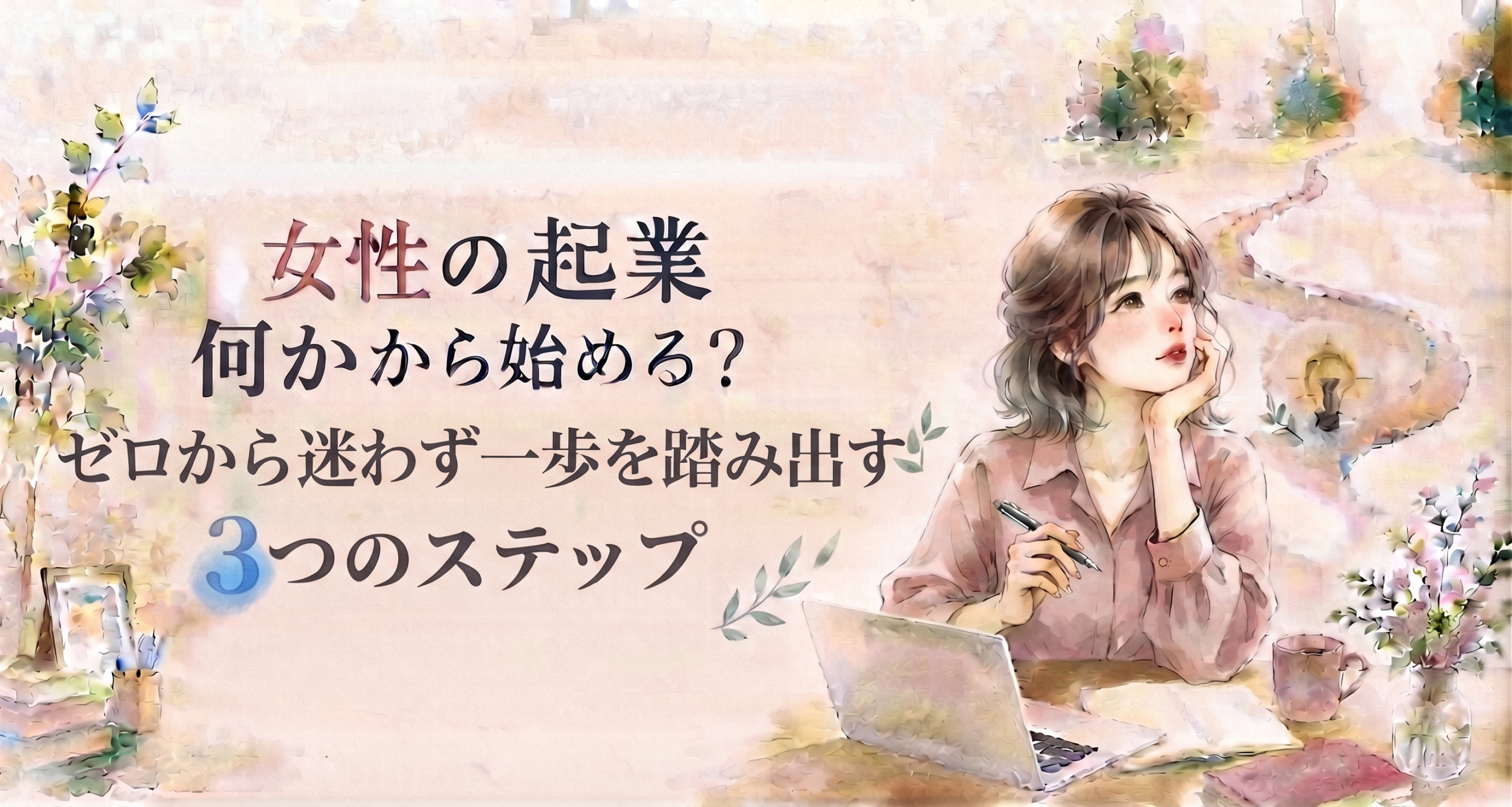女性のための起業スクール 女性起業 何から始める?